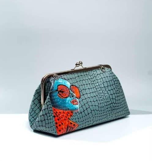 Blue Extra Large Clutch