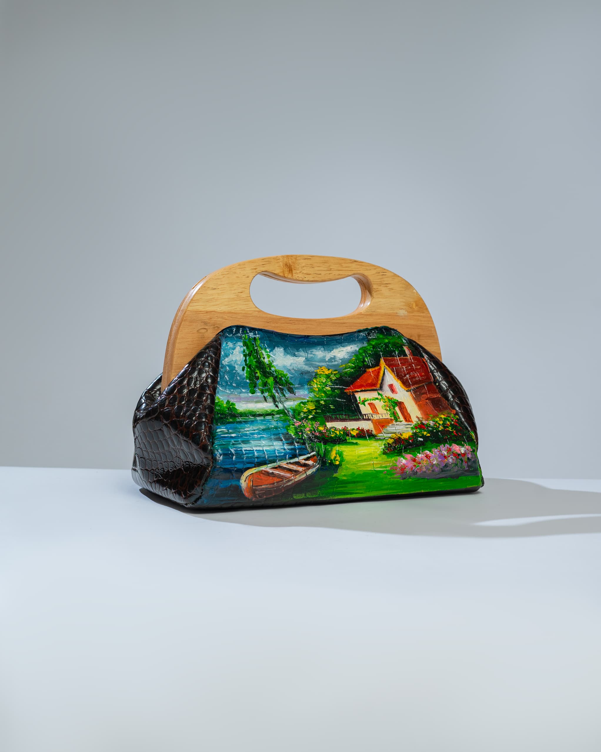 Black ukeke clutch-waterside inspired.